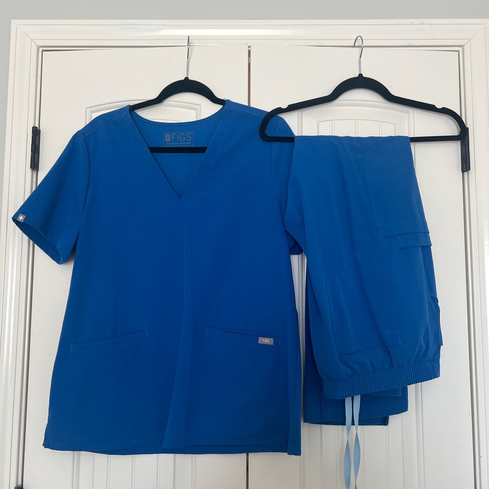 Figs set -royal blue